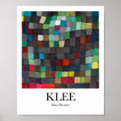 Poster Photo May de Paul Klee (Devant)