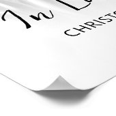 Poster Photo Mémorial Funéraire En Mémoire Affectueuse (Coin)