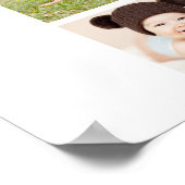 Poster Photo mensuelle Baby First Birthday Display (Coin)