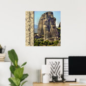 Poster photo Meteora Rock, Grèce (Bureau à domicile)