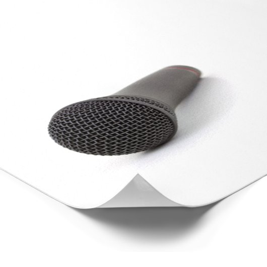 Poster Photo Microphone (Coin)