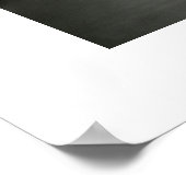 Poster Photo moderne du 30e anniversaire (Coin)