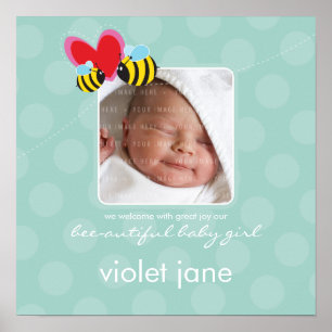 Poster PHOTO MUR ART :: bee autiful 3