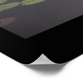 Poster photo nénuphar (Coin)