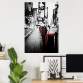 Poster photo noir et blanc de New York (Bureau à domicile)