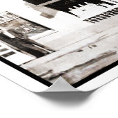 Poster Photo noir et blanc des années 1940 de l'affiche d (Coin)