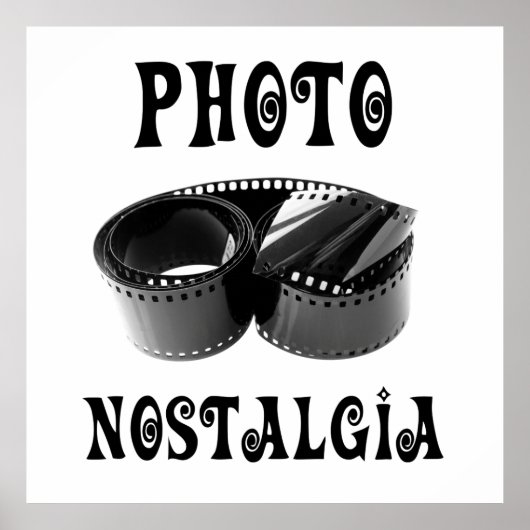 Poster Photo nostalgie (Devant)