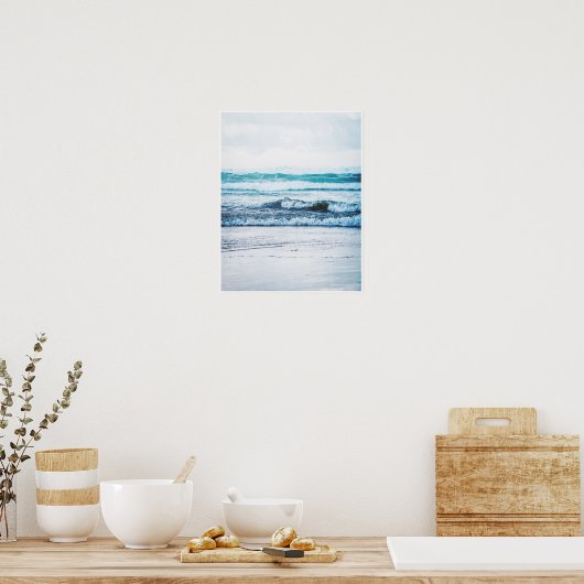 Poster photo Ocean Waves version 2 Imprimer (Cuisine)