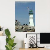 Poster Photo Old Scituate Lighthouse (Bureau à domicile)
