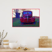 Poster photo Old Truck (Cuisine)