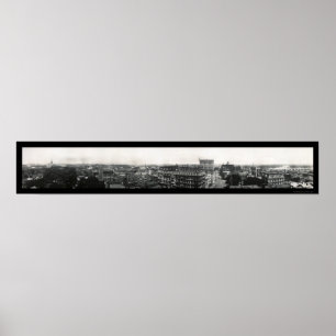 Poster Photo panoramique 1913 de Hartford, le Connecticut
