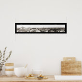 Poster Photo panoramique de Lansing MI 1912 (Cuisine)