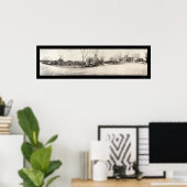 Poster Photo panoramique de Tuskegee 1916 (Bureau à domicile)