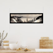 Poster Photo panoramique du lac Crater 1909 (Cuisine)