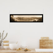 Poster Photo panoramique East Brady 1909 (Cuisine)