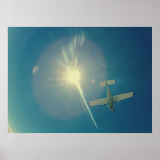 Poster photo parfait petit avion pilote