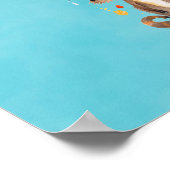 Poster Photo Party Animaux Thème Anniversaire de enfant P (Coin)