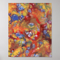 Poster photo Pearl Dream Abstrait en acrylique