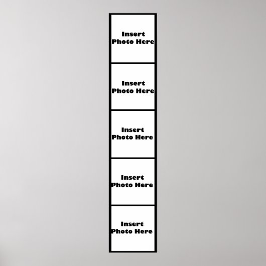 Poster photo personnalisé (Devant)