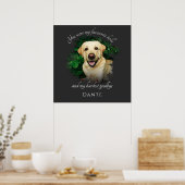 Poster photo personnalisé Pet Memorial (Cuisine)