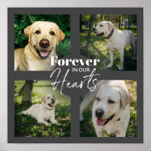 Photo personnalisée Collage Pet Memorial