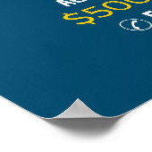 Poster Photo personnalisée, Manquant, Perdu Animal de com (Coin)