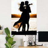 Poster Photo personnalisée Rendez-la unique (Bureau à domicile)