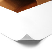 Poster Photo personnalisée simple et moderne (Coin)