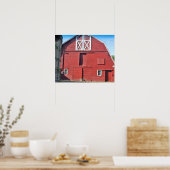 Poster Photo Red Barn (Cuisine)