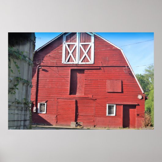 Poster Photo Red Barn (Devant)