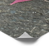 Poster photo Red Leaf (Coin)