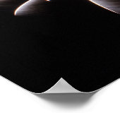 Poster photo Rouge blanc Fireworks (Coin)