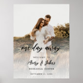 Poster Photo Rustique Script Un Jour Avant Le Dîner De Ré (Devant)