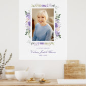 Poster Photo Service du Souvenir Chers Tons pourpres (Cuisine)