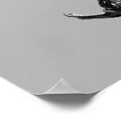 Poster Photo simple et moderne de mouette sur la statue (Coin)