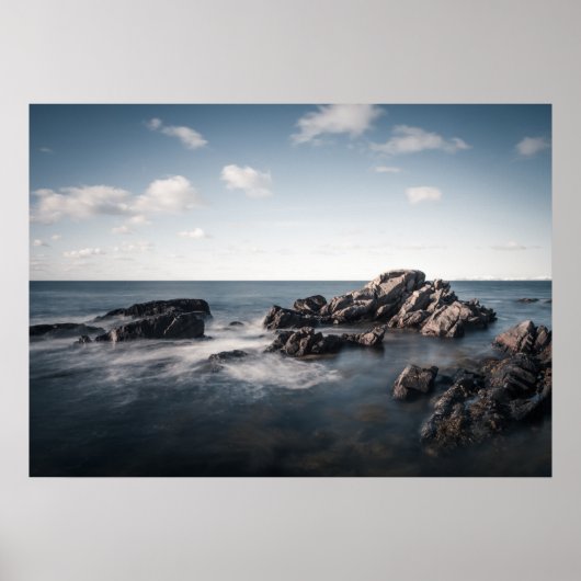 Poster Photo simple sur la mer (Devant)