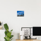 Poster Photo Skyline de New York (Bureau à domicile)