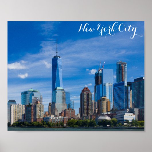 Poster Photo Skyline de New York (Devant)