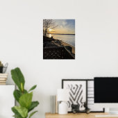 Poster photo Sunset Waterscape (Bureau à domicile)