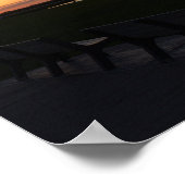 Poster photo Sunset Waterscape (Coin)