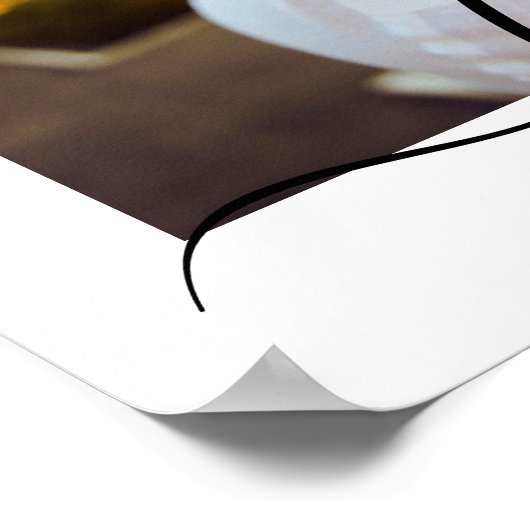 Poster Photo Template Love Text White (Hoek)