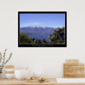 Poster photo "THE REMARKABLES, NZ" (Cuisine)