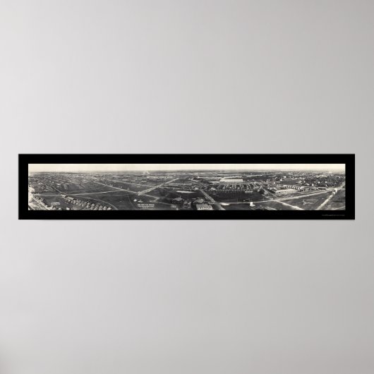 Poster Photo Travis Sam Houston 1917 (Devant)