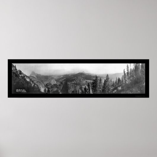 Poster Photo Upper Yosemite CA 1911 (Devant)