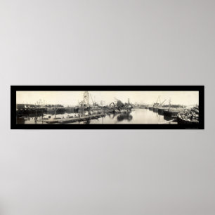 Poster Photo USS Maine Destruction 1911