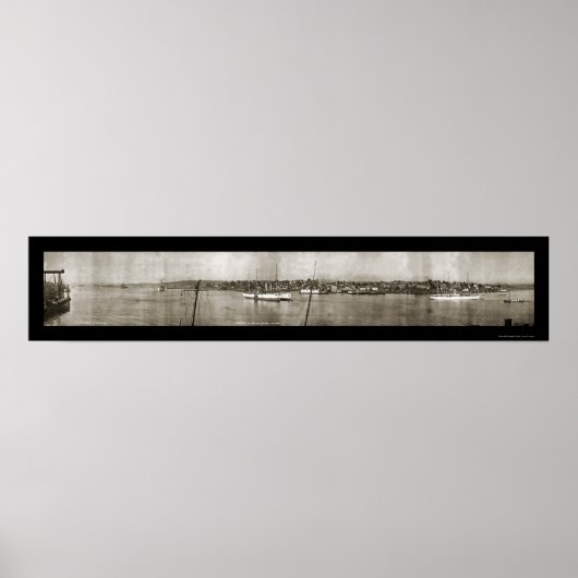 Poster Photo Vallejo CA 1918 (Devant)