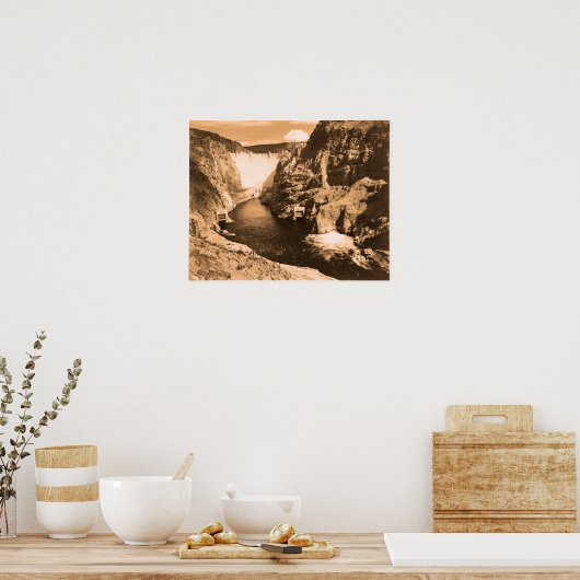 Poster Photo vintage Boulder Dam (Cuisine)