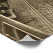 Poster Photo vintage de la (Coin)