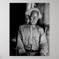 Photo vintage en noir et blanc de Jesse Stahl