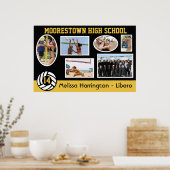 Poster photo VolleyChick Custom Volleyball (Cuisine)